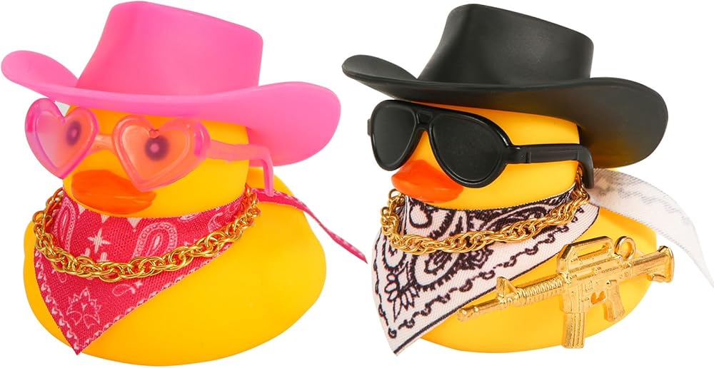 Rubber Duck Dashboard Ornaments (2-Pack)