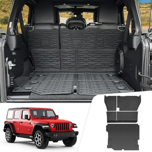 Jeep JL 4-Door Cargo Liner + Seat Back Protector