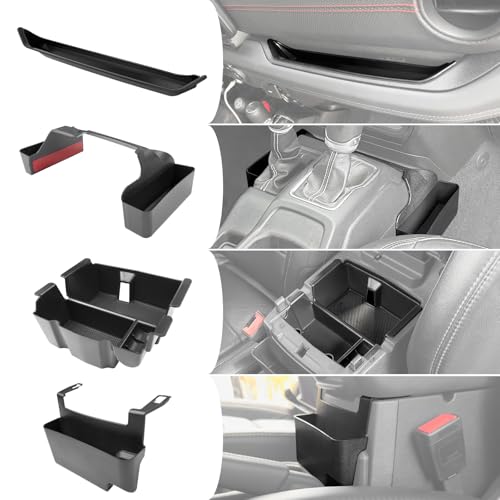 Jeep JL Center Console Organizer & Side Tray (4-Piece)